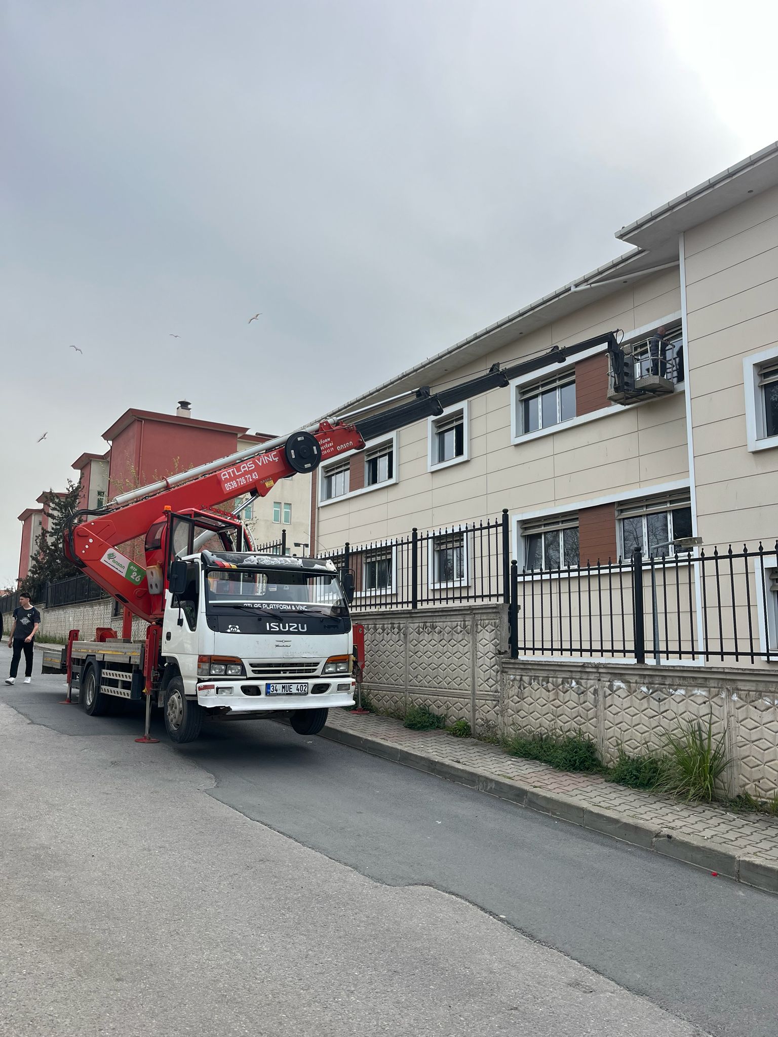 İstanbul Sepetli Vinç ve Platform Kiralama